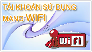 Tài khoản sử dụng mạng wifi